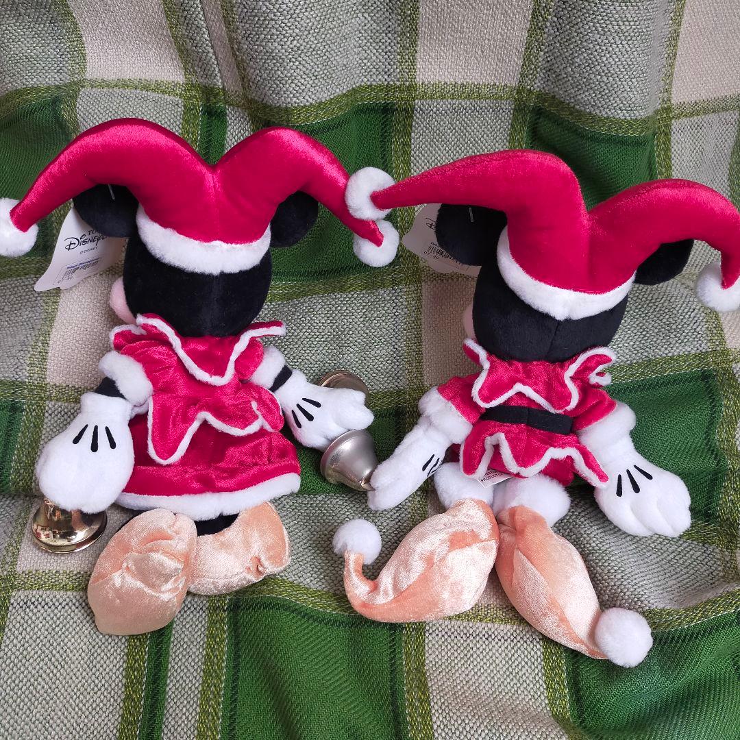 ディズニークリスマス ミッキー＆ミニーぬいぐるみ 15周年 タグ付