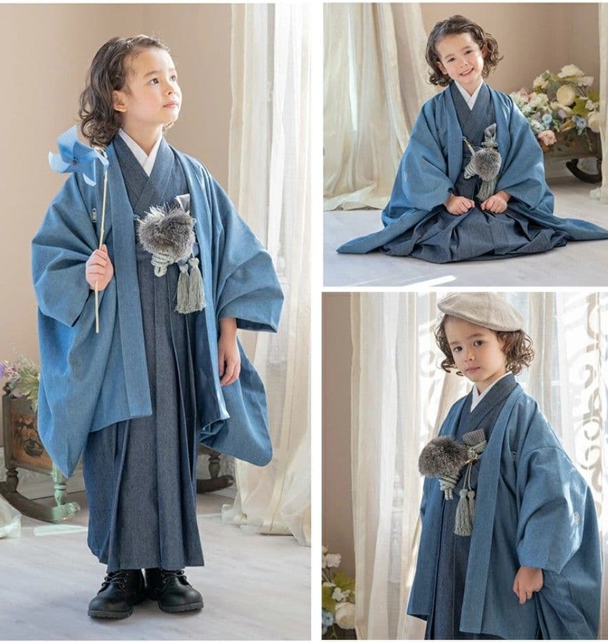 ⭐キャサリンコテージ⭐男の子 デニム袴セット145 140～150卒業式