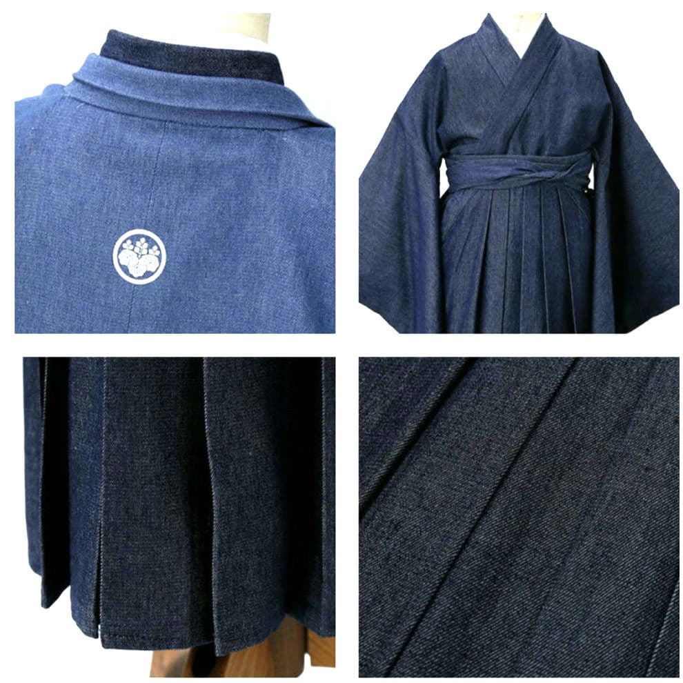 ⭐キャサリンコテージ⭐男の子 デニム袴セット145 140～150卒業式