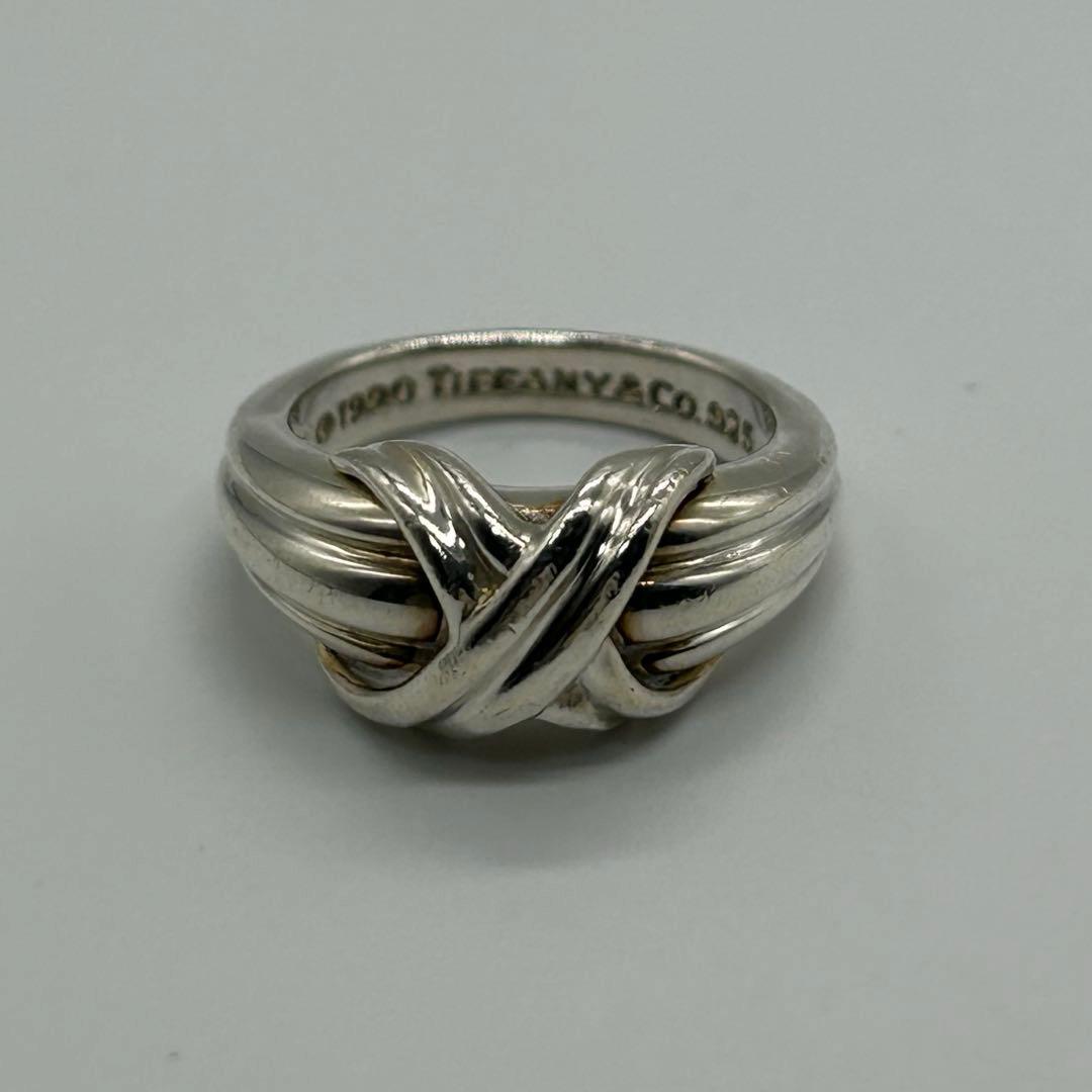ティファニー TIFFANY シグネチャークロス リング 9号 SV925 - メルカリ