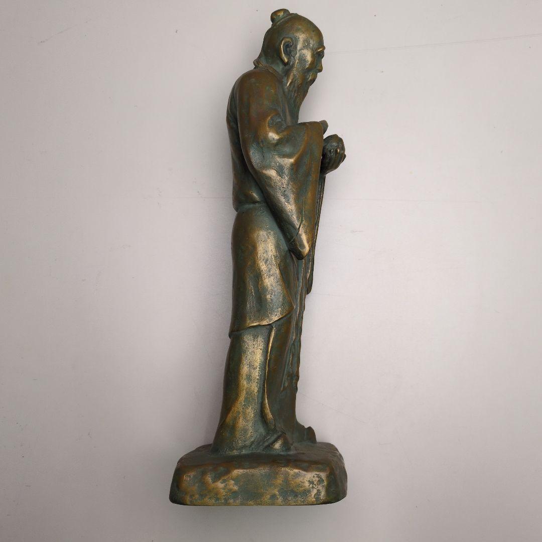 高岡銅器 銅製置物 北村西望作 不老長寿 - メルカリ