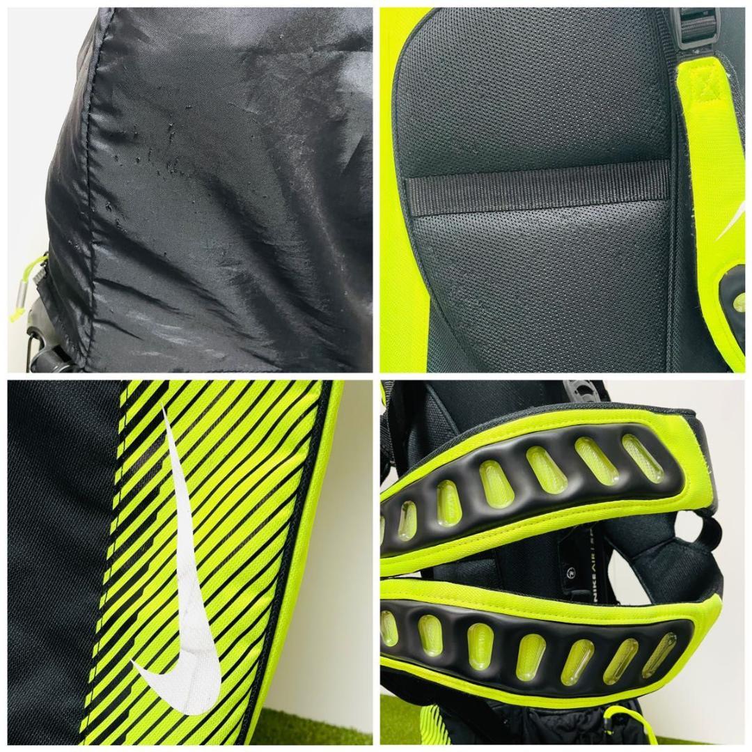 廃盤 希少 NIKE AIR SPORT キャディバッグ スタンド式 黄色 黒色