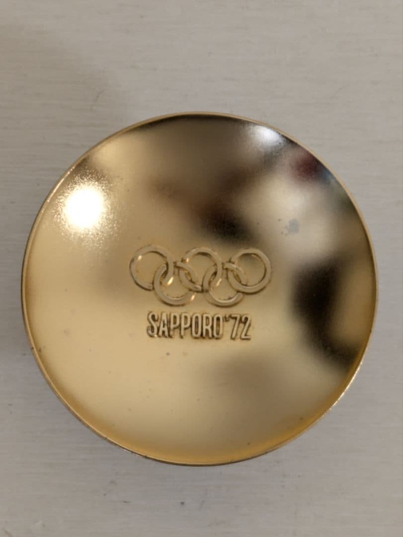 SAPPORO '72 札幌オリンピック 公式記念金杯 24K GP 桐箱入り - メルカリ
