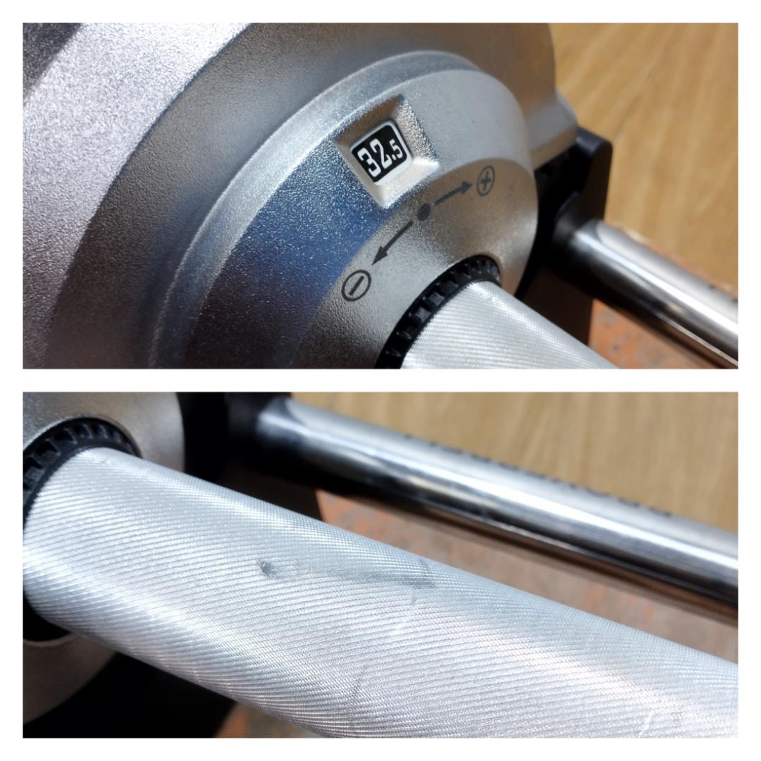 K♢1132 PROVERBELL 可変式ダンベル 32.5kg×1個