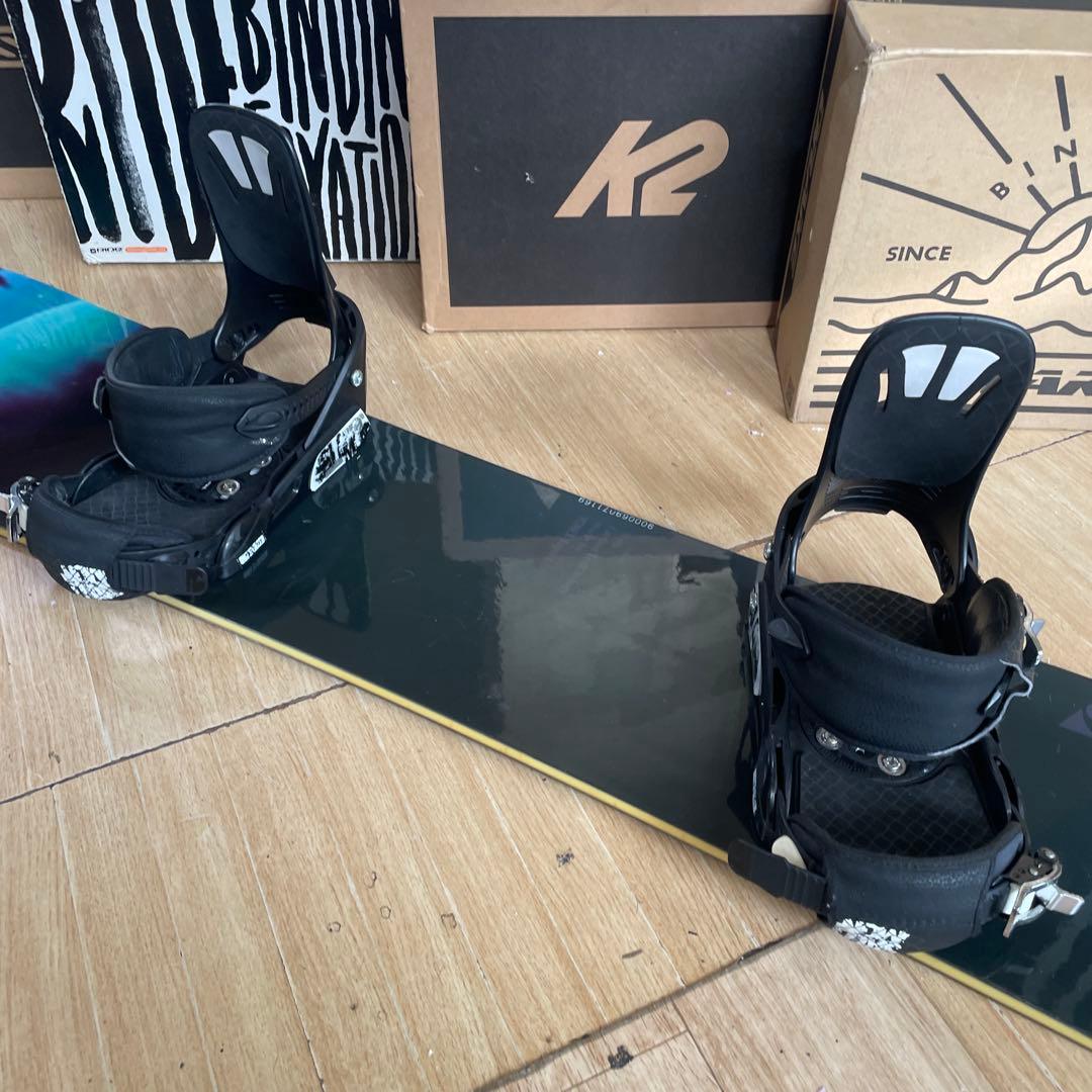 YONEX×SALOMON国産ハイエンド バイン付スノーボードセット ヨネックス