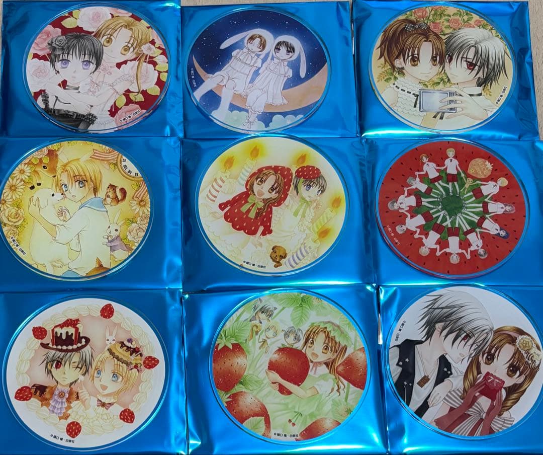 学園アリス　アクリルコースター　コンプ Hyuuga Natsume & Sakura Mikan - Coaster - Alice Academy (Gakuen