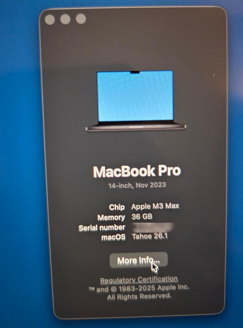 MacBook Pro 14インチ M3 Max/36GB/2TB/英語配列 - メルカリ