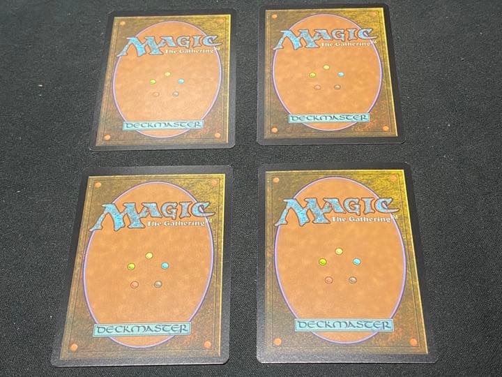 mtg ぶどう弾 エッチングfoil 3枚+foil1枚　4枚セット
