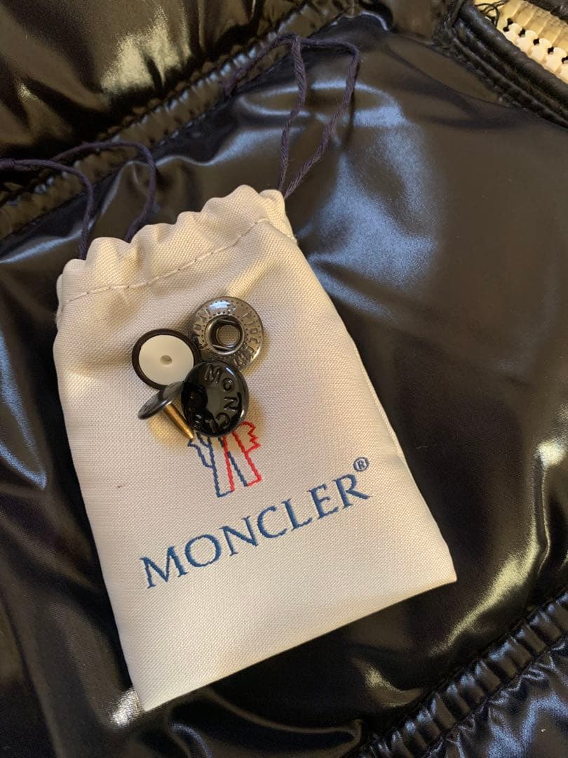 希少☆モンクレール・NIAGARA・ビックワッペン付 ダウンジャケット