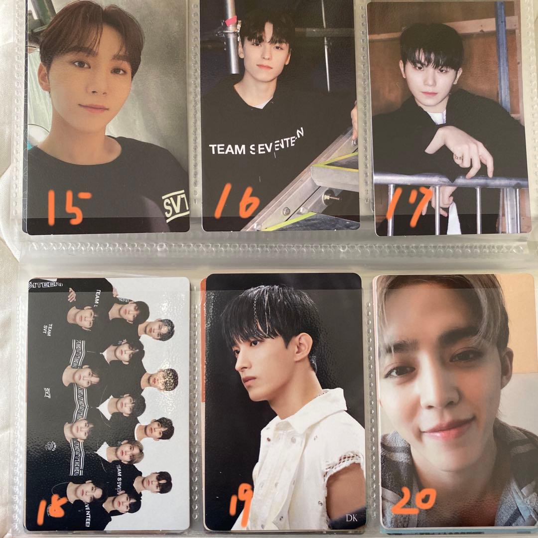 SEVENTEEN トレカ バラ売り