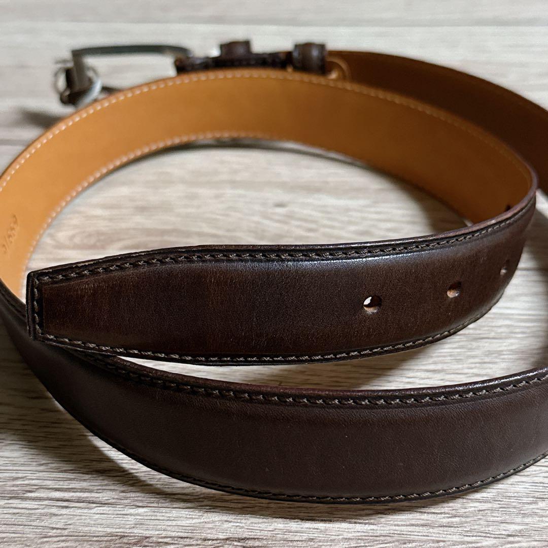 FELISI フェリージ ベルト イタリア製 牛革 80㎝44-80 ブラウン - メルカリ