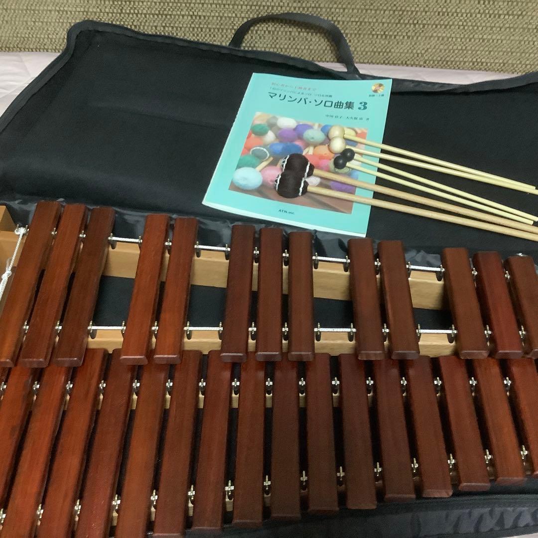 KOROGI木琴（マリンバの楽譜付き） コオロギ RM-40 練習用 マリンバ RM40 3・1/3オクターブ 40鍵盤 KOROGI