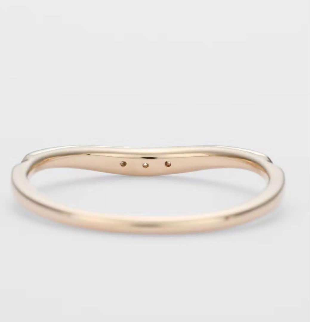 agete アガット　K5 ダイヤモンドリング　0.026ct ゴールド　9号