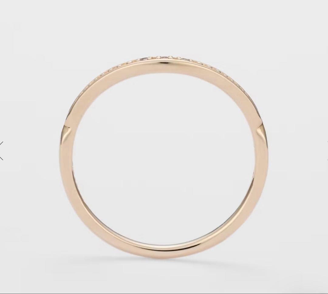 agete アガット　K5 ダイヤモンドリング　0.026ct ゴールド　9号