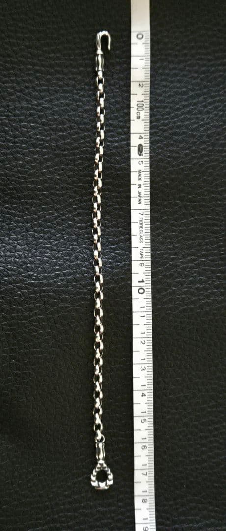 LONE ONES ミニシルク チェーン ブレスレット L (4.0mm)