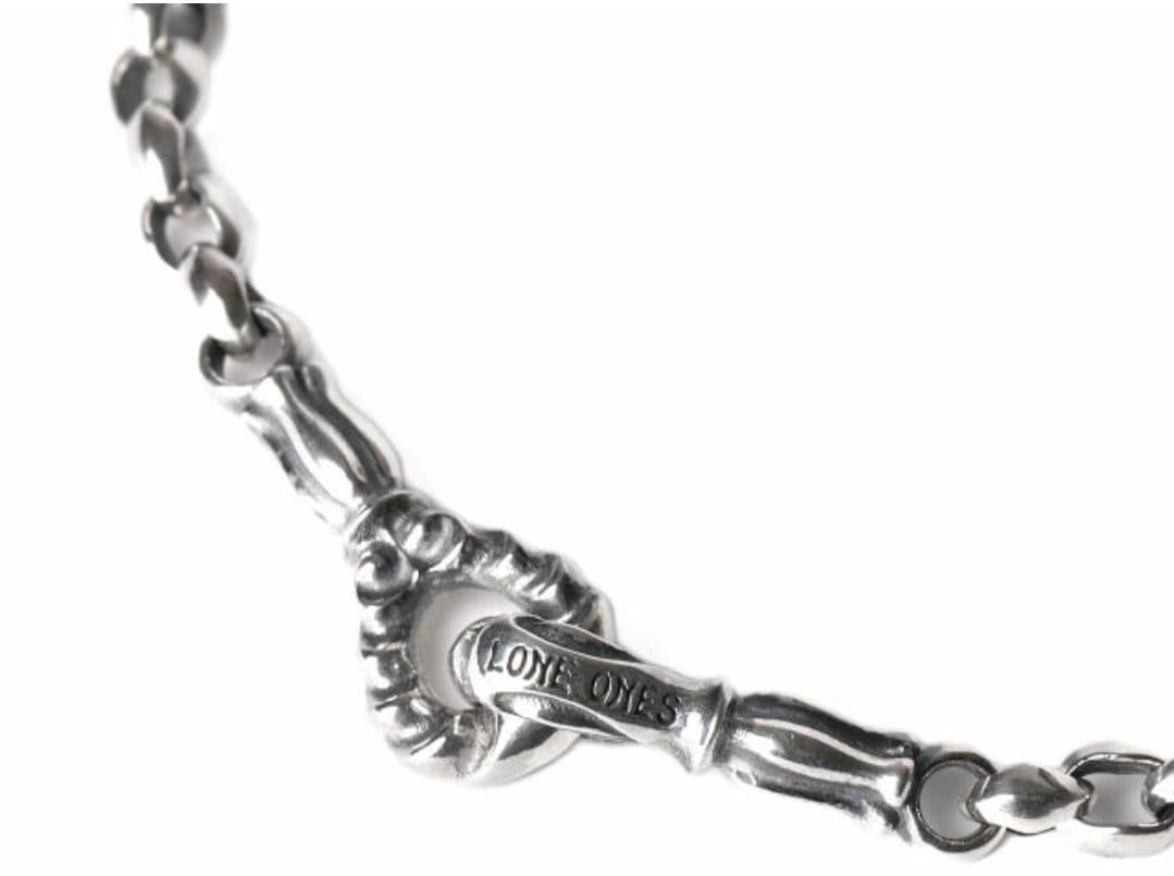 LONE ONES ミニシルク チェーン ブレスレット L (4.0mm)