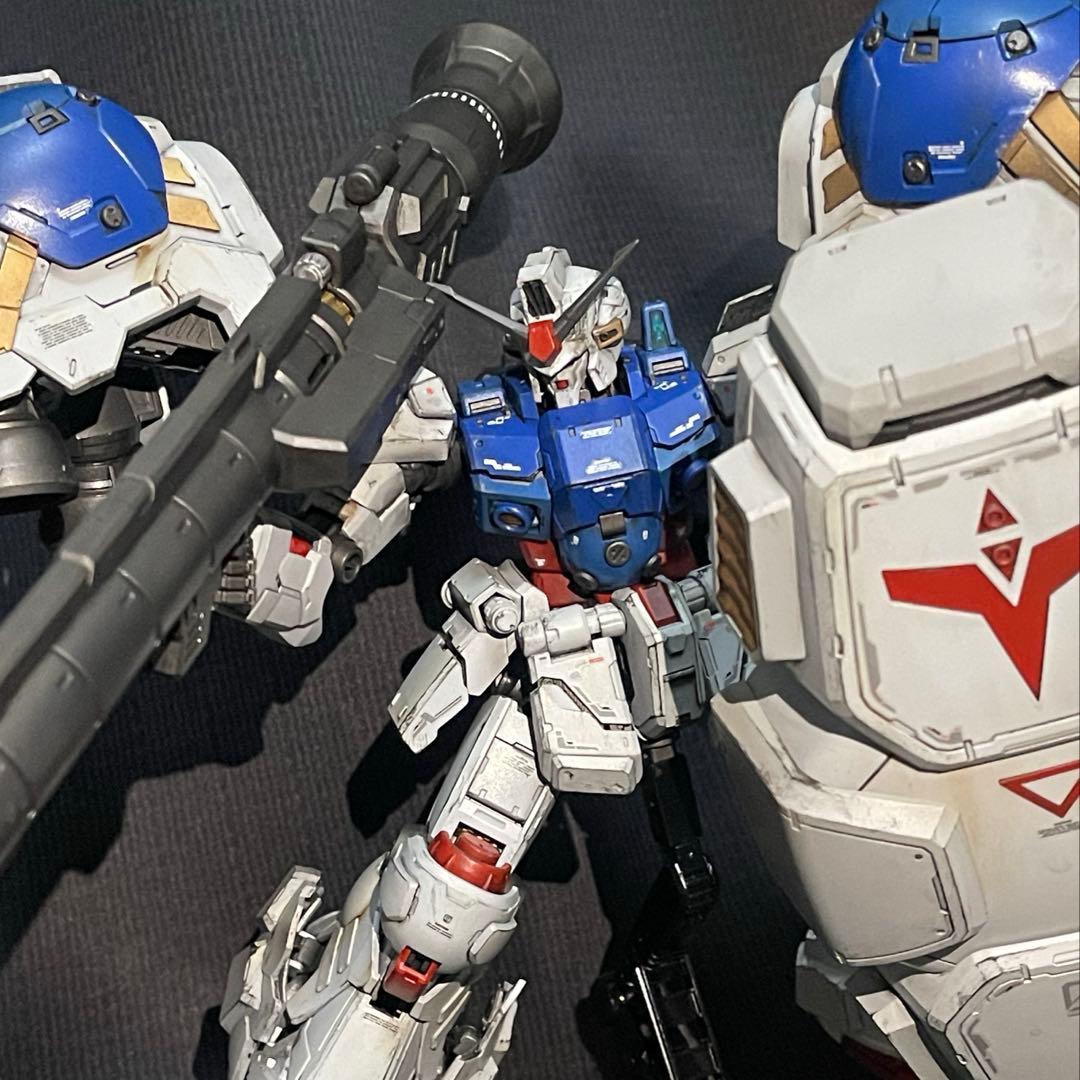 海外製　1/100 GP02 サイサリス　塗装済み完成品　模型　プラモデル