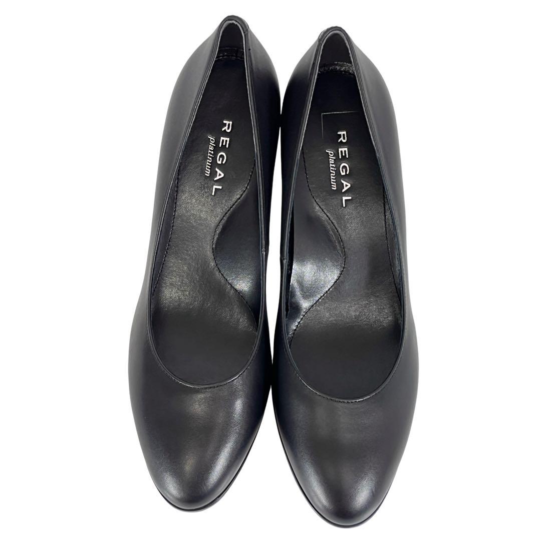 【新品】REGAL Platinum パンプス F14J 23.5cm ブラック
