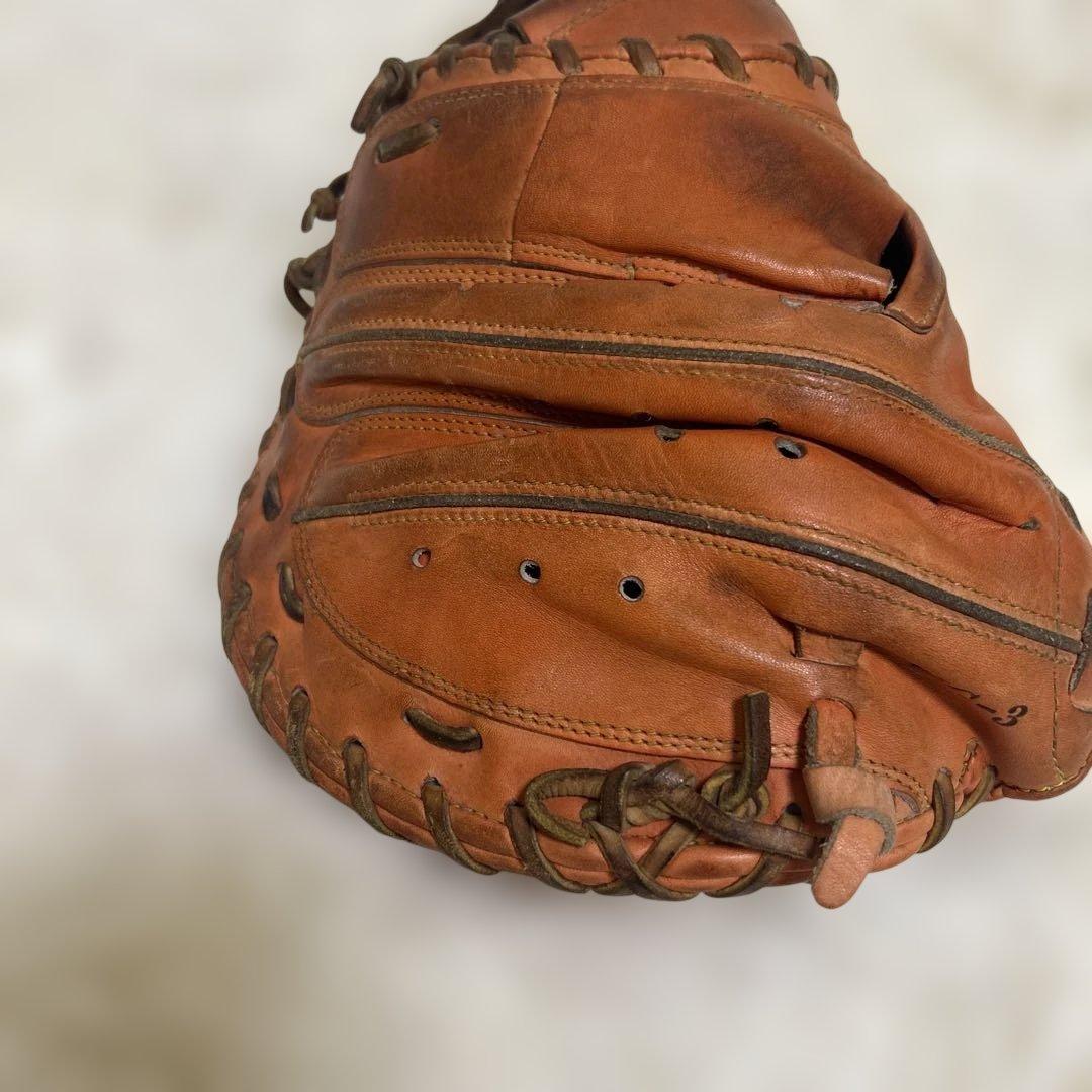 良品】ミズノプロ キャッチャーミット 硬式 オレンジ SDT-183 - メルカリ