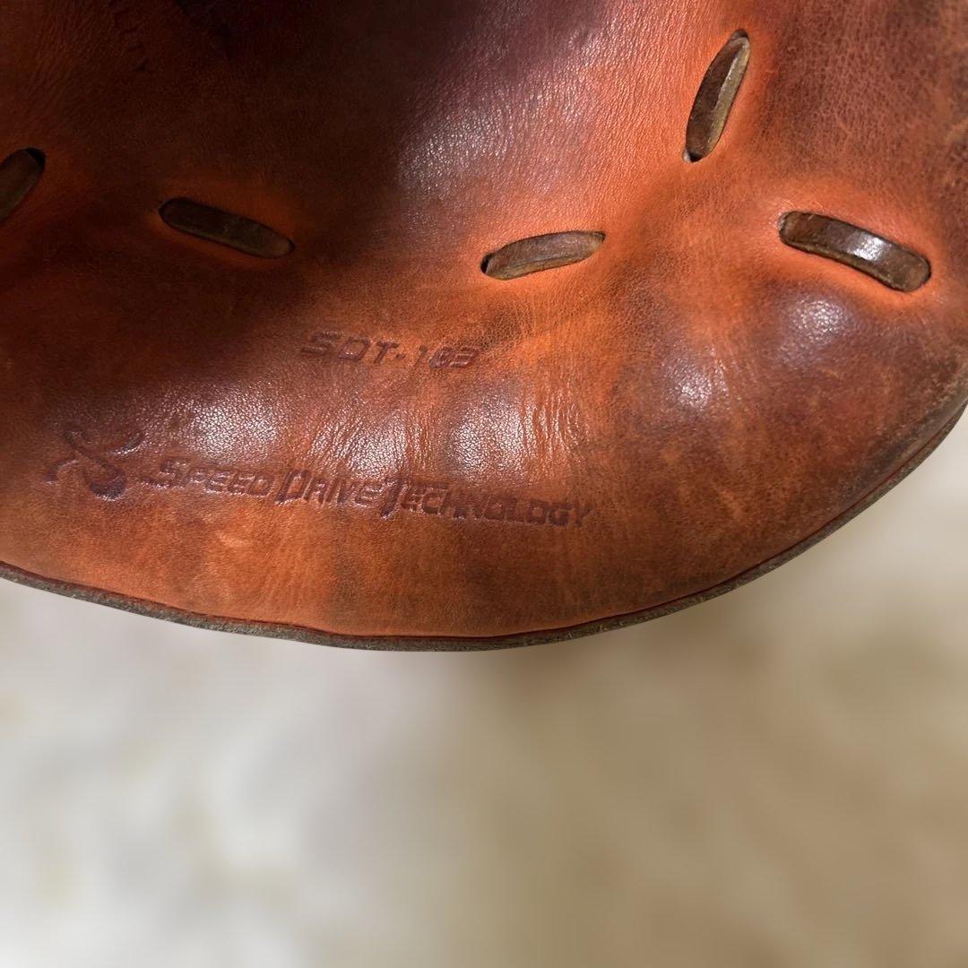 良品】ミズノプロ キャッチャーミット 硬式 オレンジ SDT-183 - メルカリ