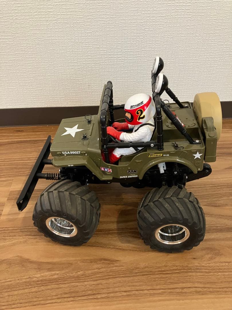 タミヤXBシリーズ ワイルドウイリー 2 プロポ付き塗装済み完成モデル