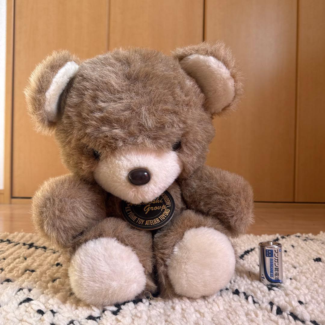 【デッドストック】SHINADA くま ぬいぐるみ 大 昭和レトロ 当時物