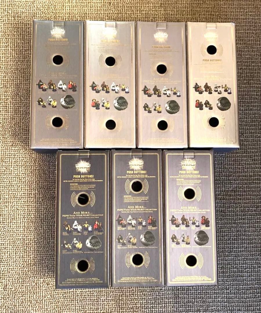 ペプシツイスト　スターウォーズ　コレクション　サウンドビッグキャップセット