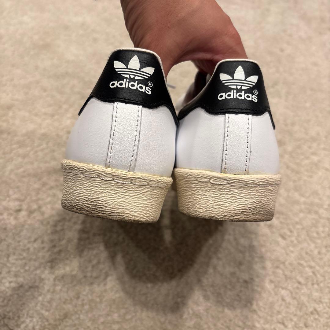 【25.0cm】Adidas Superstar 80s