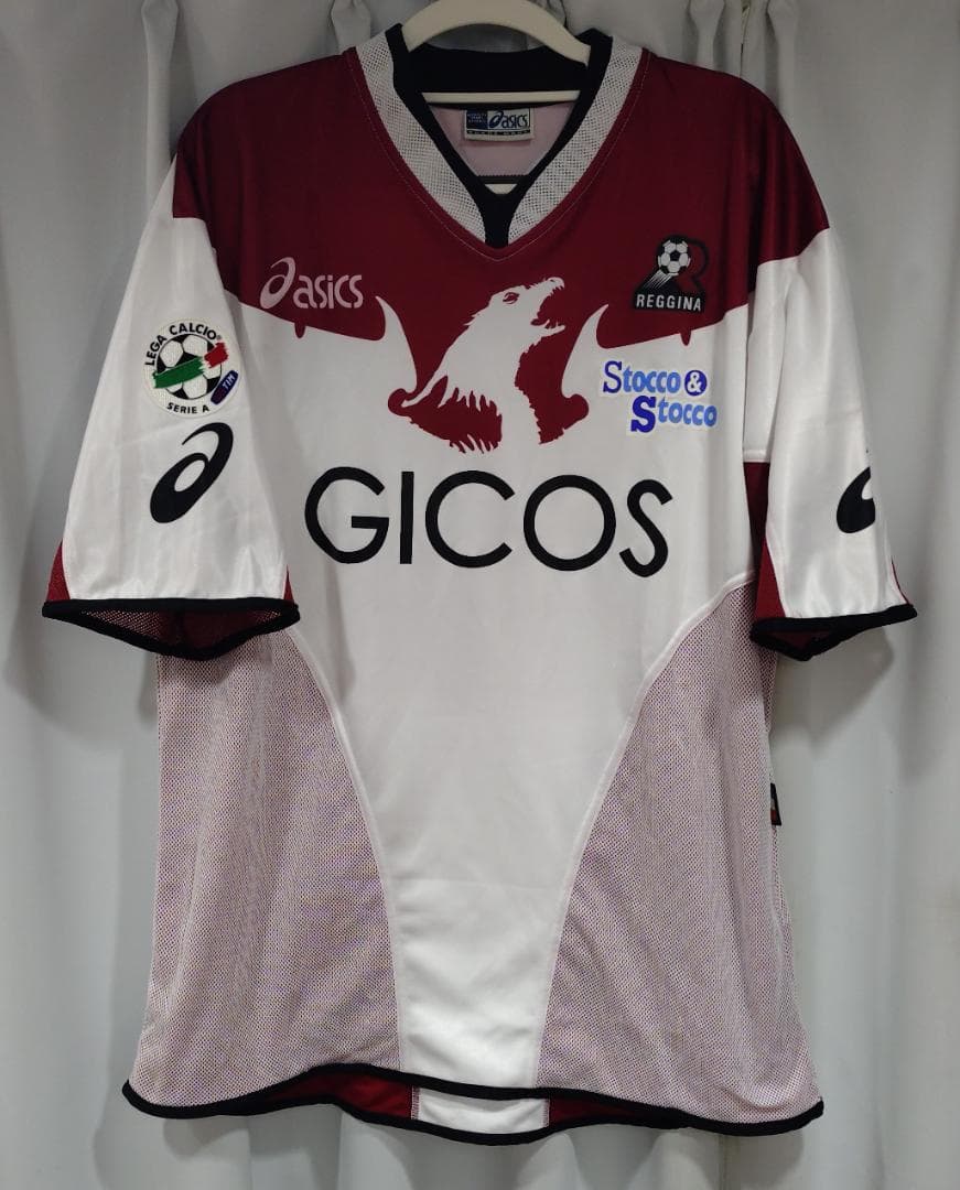 中村俊輔レッジーナアウェイRegginaセリエAレガカルチョパッチ付②