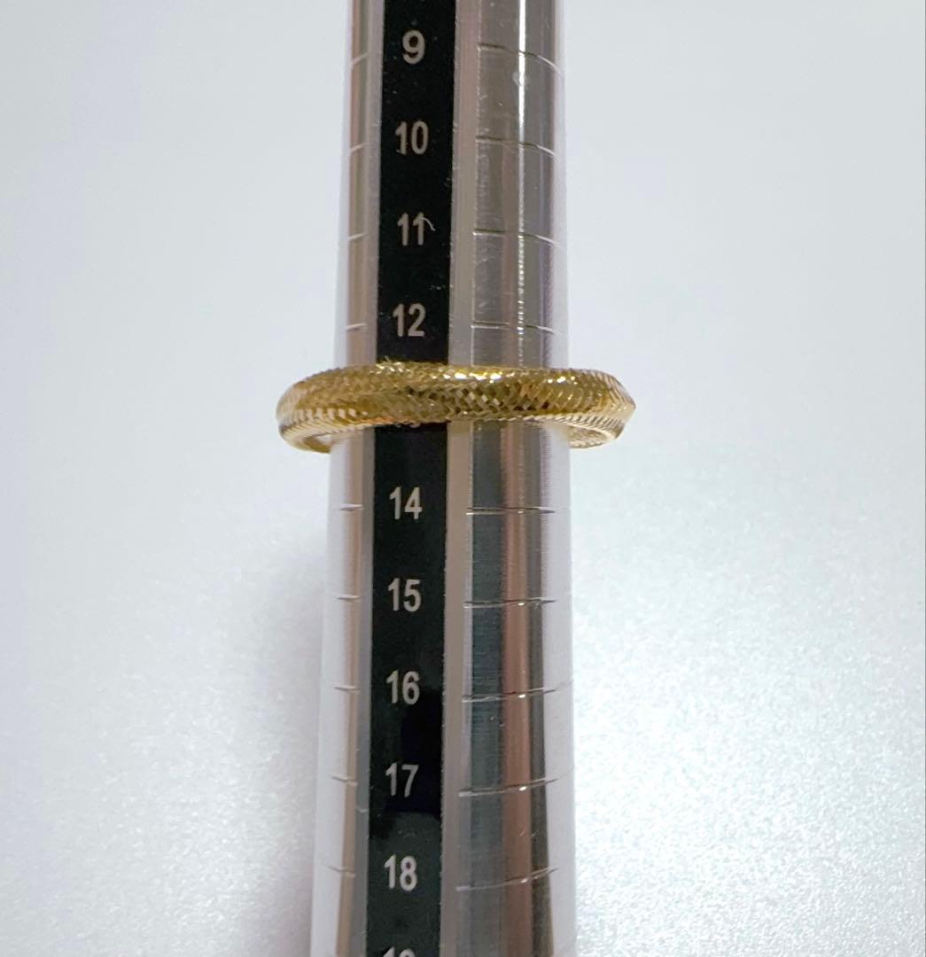 K18 MIO ITALIA（ミオイターリア）ボリューム フレキシブルリング