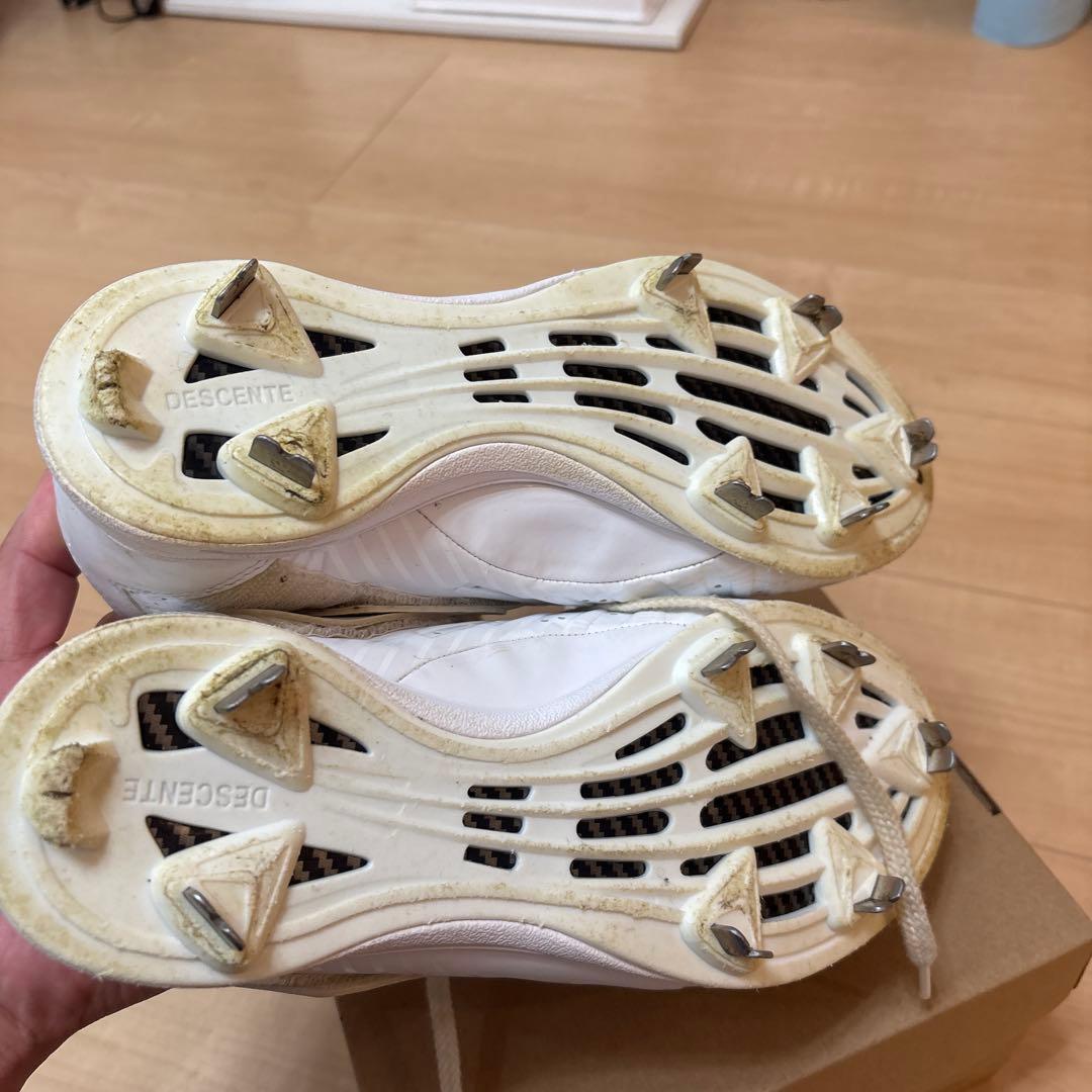 DESCENTE DB1VJA00WH ホワイトスパイク 26.0cm