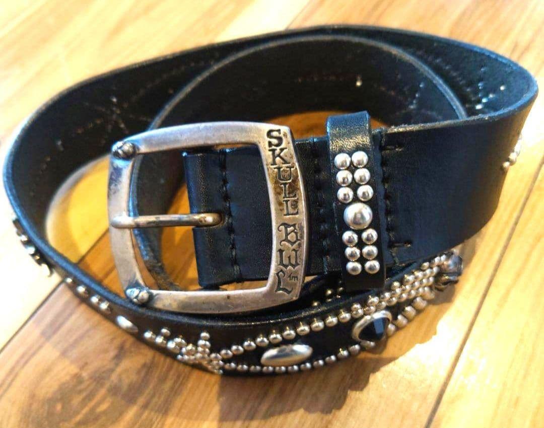 最終出品　赤字　格安　ビルウォールレザー　コラボベルト　限定　100個限定 Hawk Company（ホークカンパニー） ベルト スタッズ レザーベルト