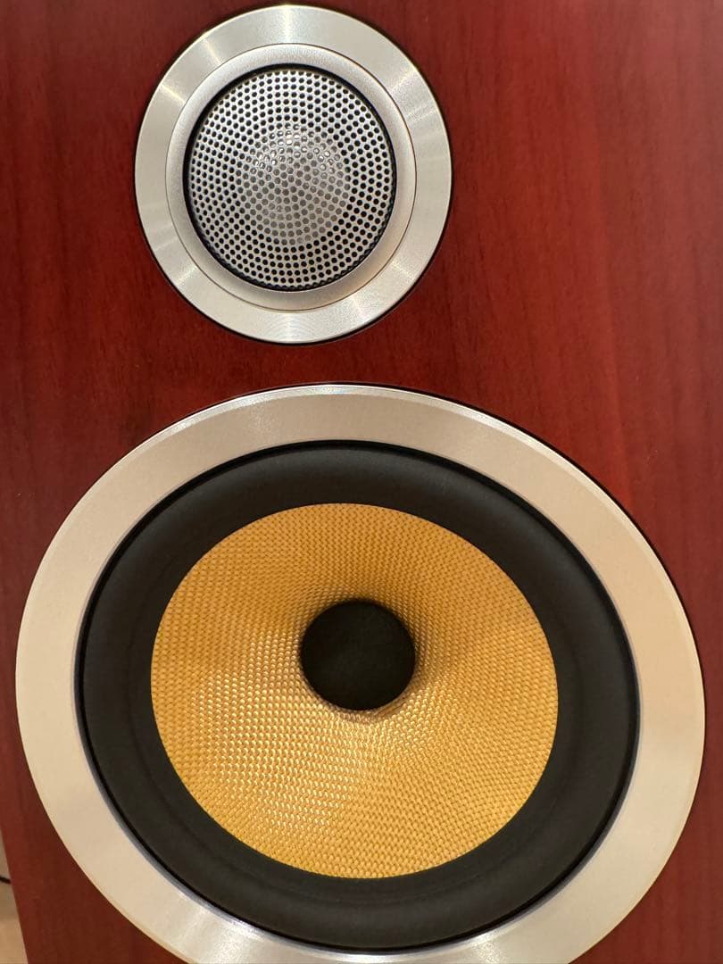 引取り限定価格】B&W スピーカー CM5S2 ローズナットスタンドセット