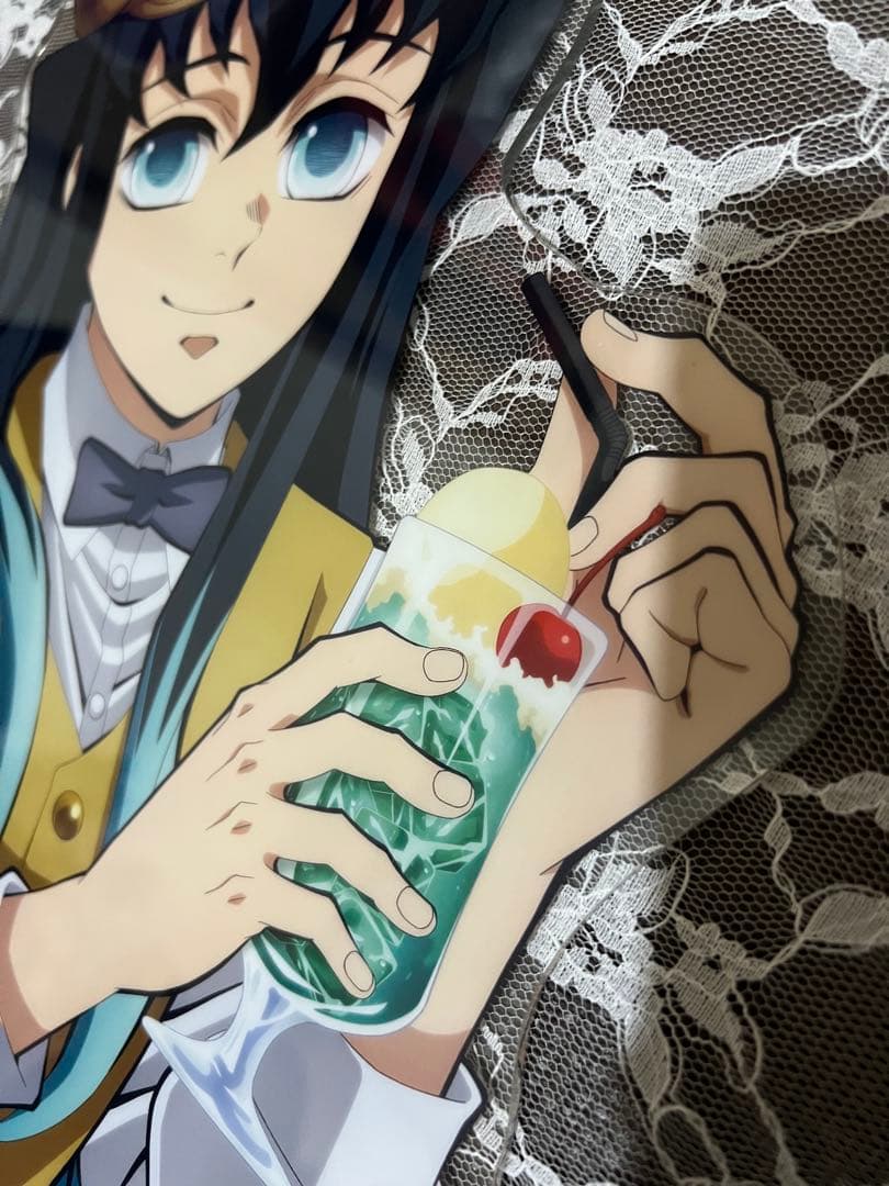 鬼滅の刃　ビッグアクリルパネル　時透無一郎　純喫茶　柱稽古編　アニプレックス