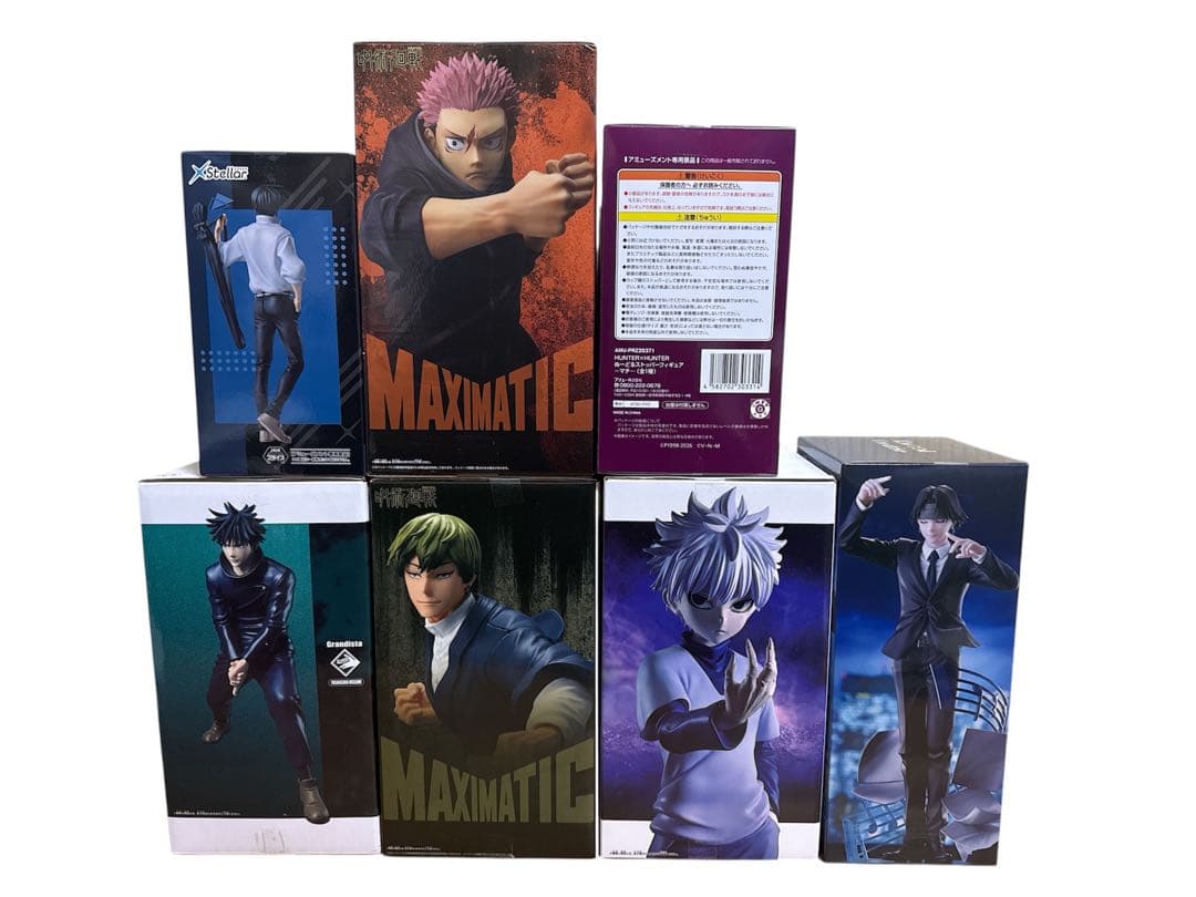 【未開封】呪術廻戦&HUNTER×HUNTER フィギュア 7点セット