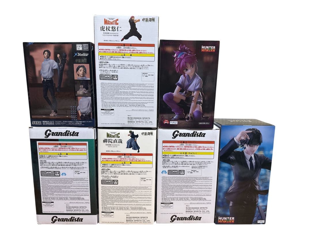 【未開封】呪術廻戦&HUNTER×HUNTER フィギュア 7点セット
