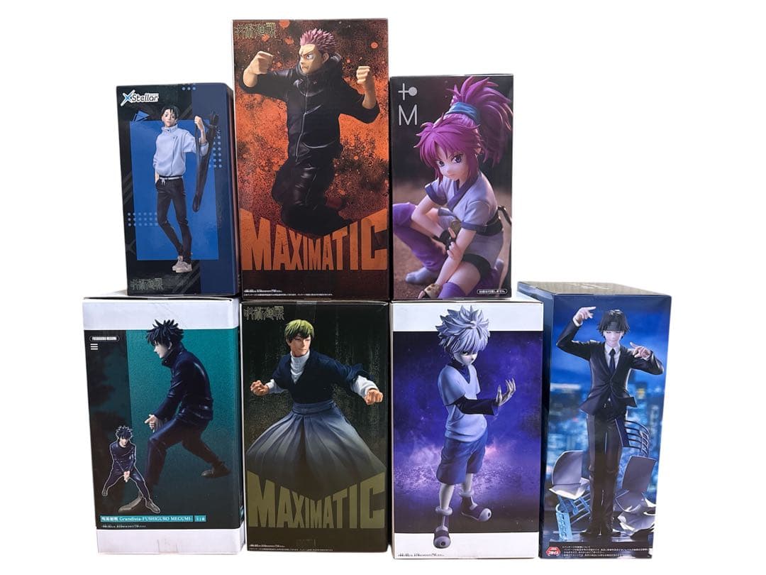【未開封】呪術廻戦&HUNTER×HUNTER フィギュア 7点セット