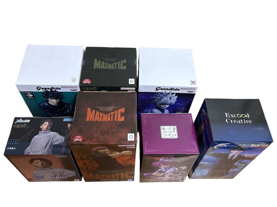 【未開封】呪術廻戦&HUNTER×HUNTER フィギュア 7点セット