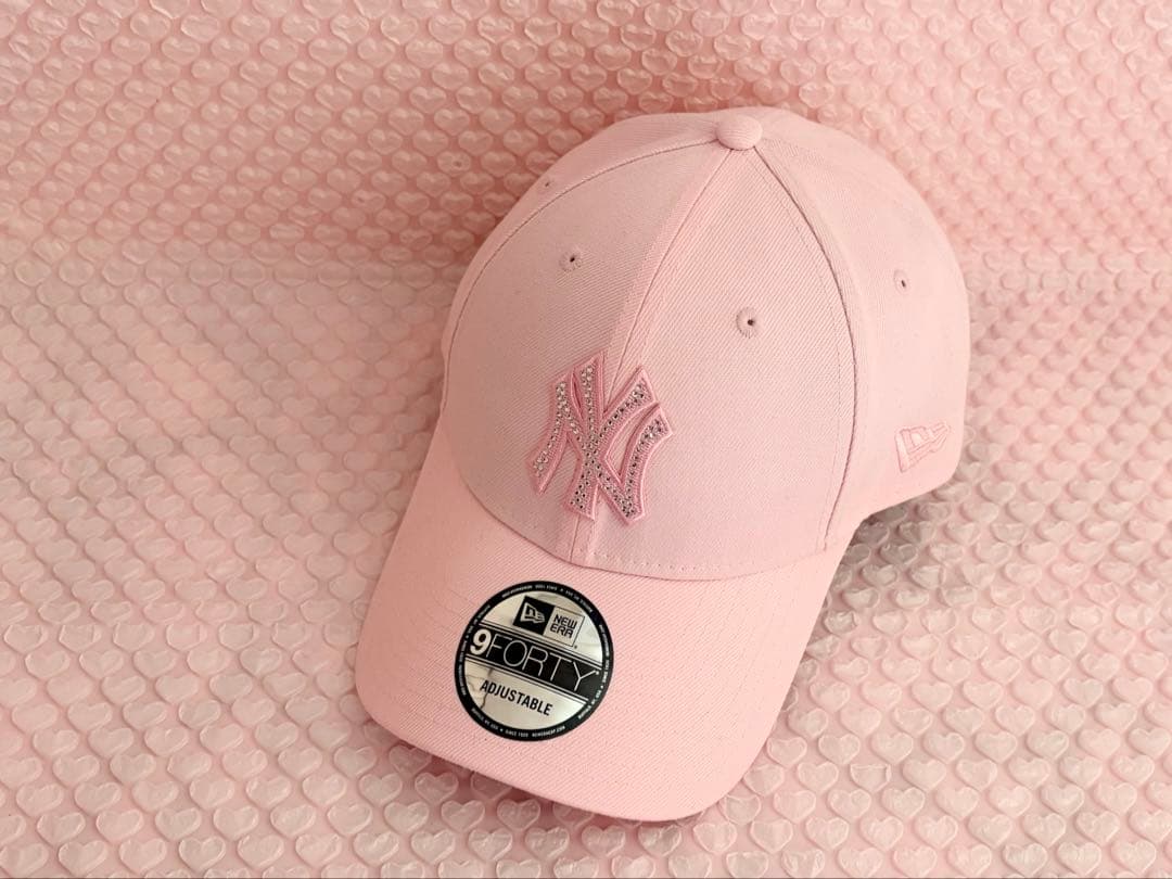 9FORTY Rhinestone ニューヨーク・ヤンキース ピンクレモネード - メルカリ