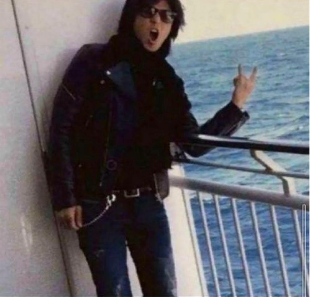 GOLDEN GOOSE ゴールデングース ダブルレザーライダース 稲葉浩志