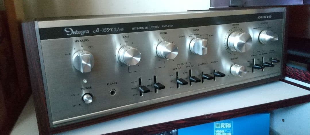 プリメインアンプ ONKYO Integra A-755nII /100 - メルカリ