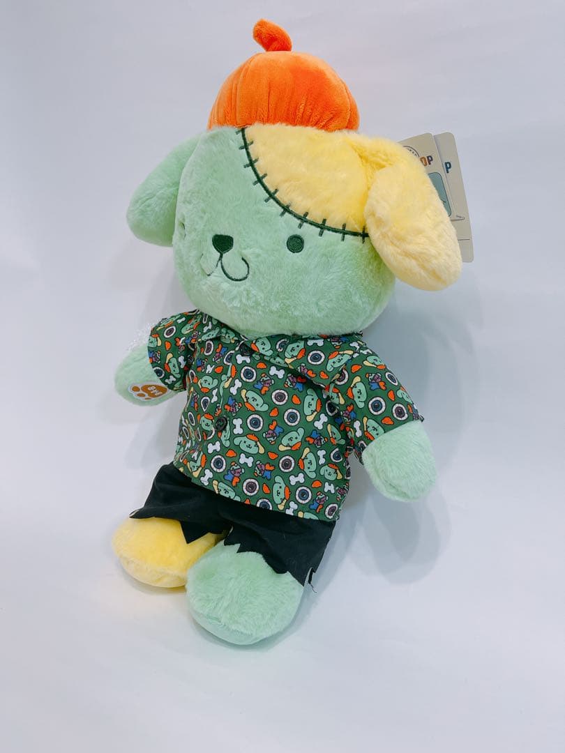 サンリオ　ポムポムプリン　ビルドアベア　ゾンビ　ぬいぐるみ　40cm ハロウィン