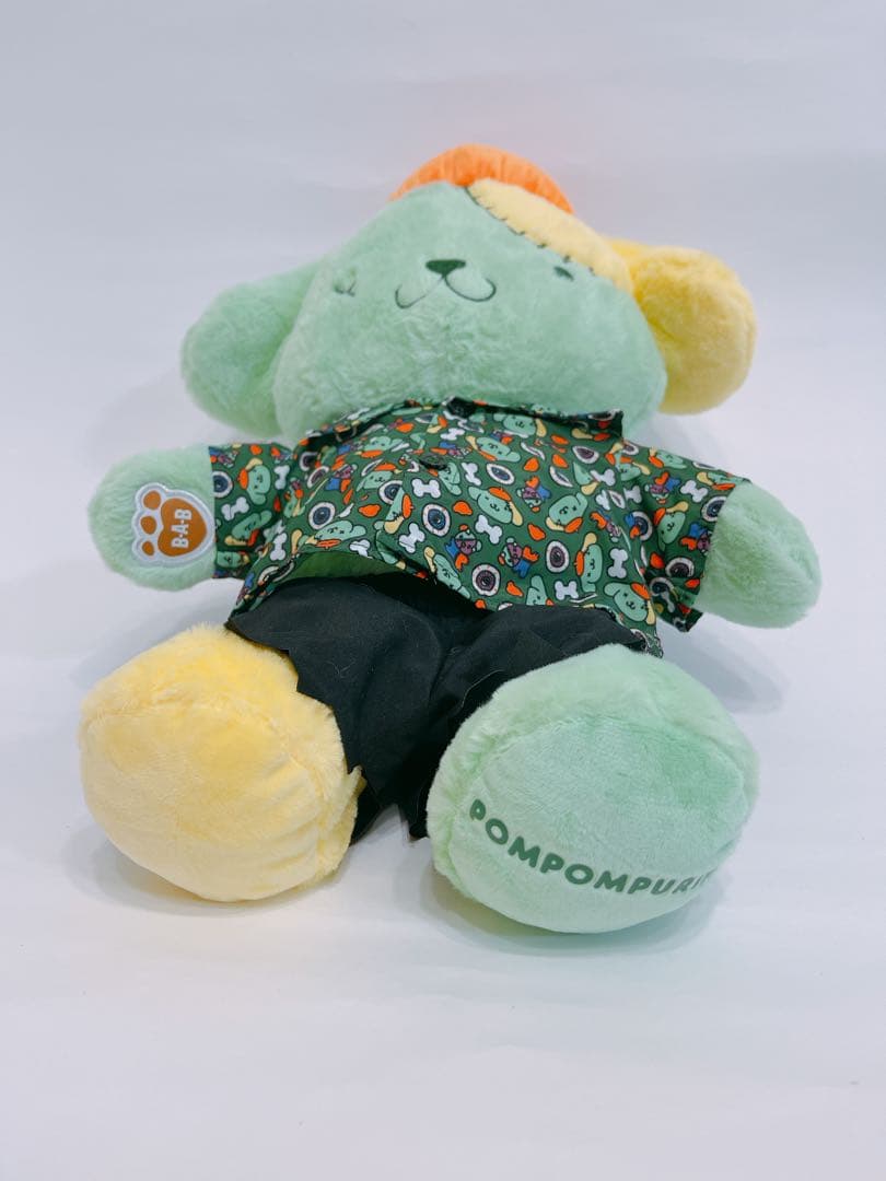 サンリオ　ポムポムプリン　ビルドアベア　ゾンビ　ぬいぐるみ　40cm ハロウィン