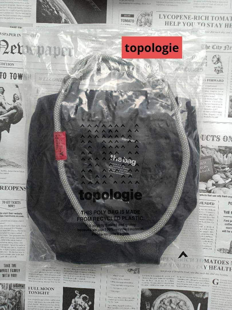 topologie Summit Duffle Small 黒ストラップ付 新品 - メルカリ