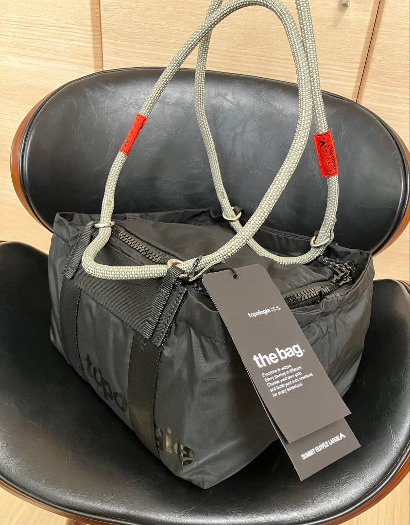 topologie Summit Duffle Small 黒ストラップ付 新品 - メルカリ