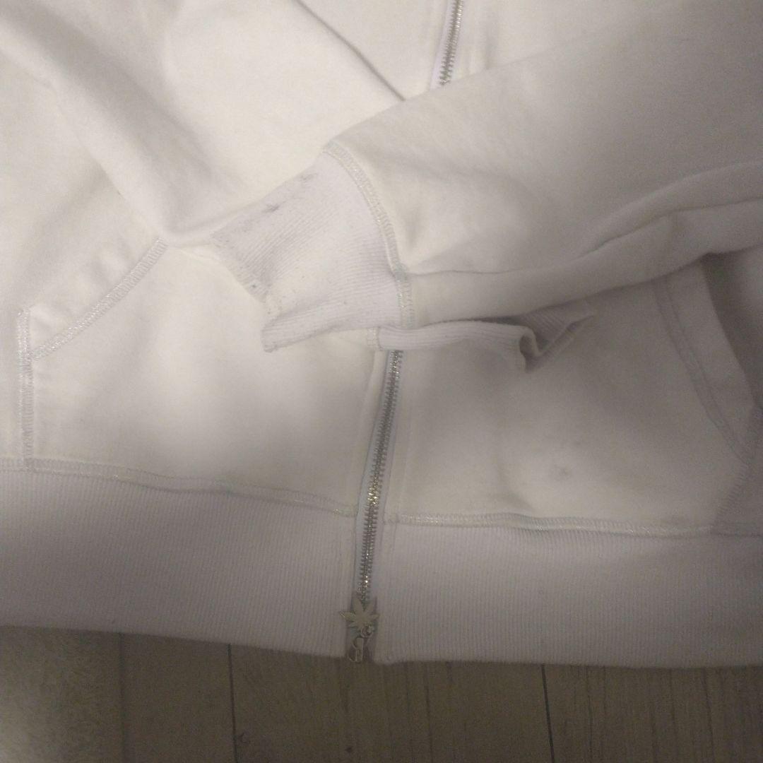 fuckthisindustry ポップアップ限定ジップパーカー 白 - メルカリ