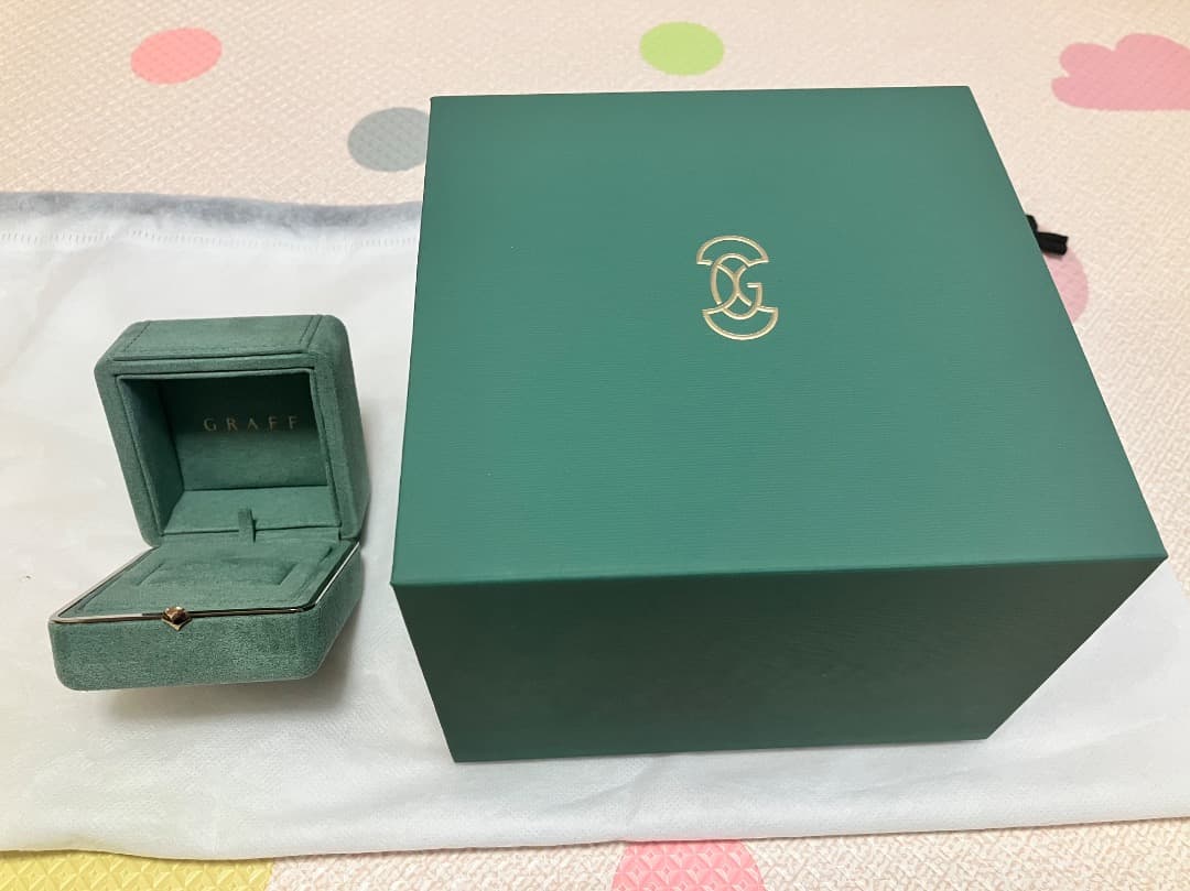 GRAFF 空箱 リングケース ジュエリーケース - メルカリ