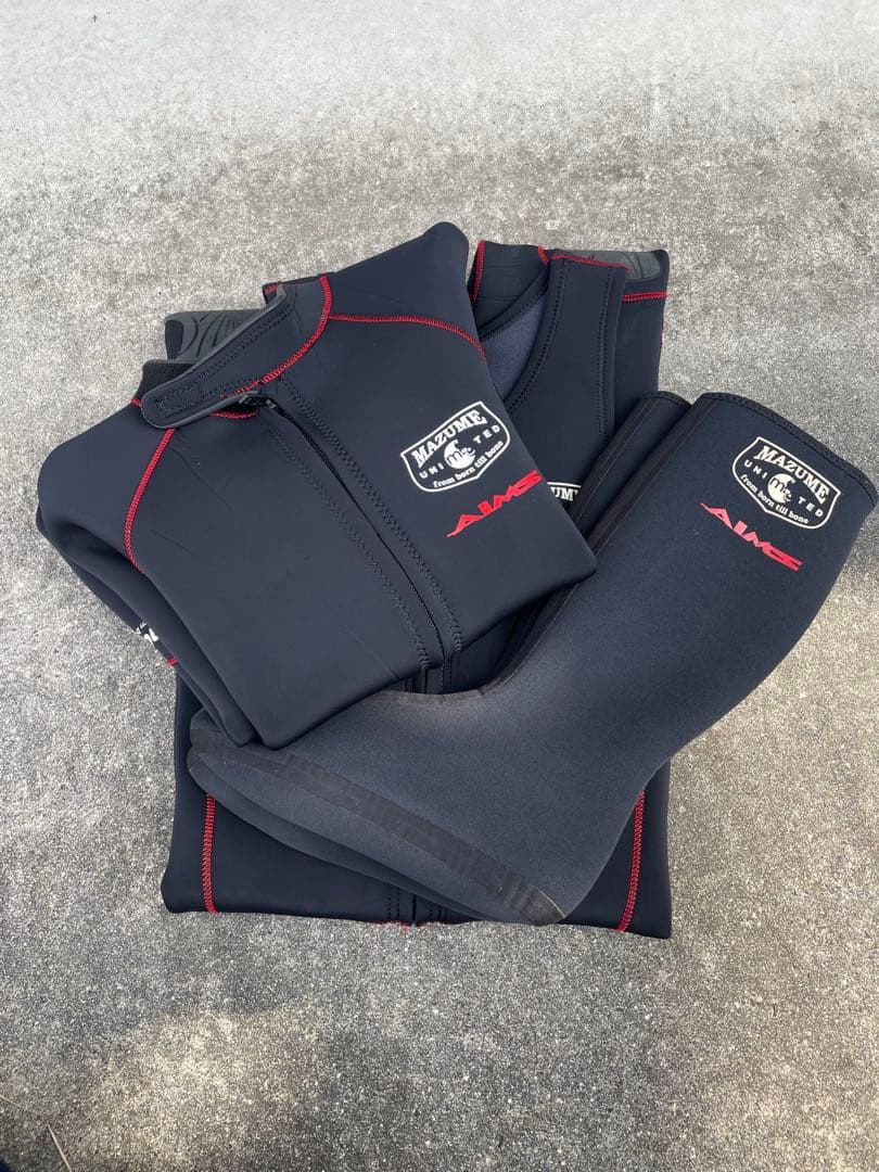 MAZUME(マズメ) mazume x AIMS ウェットスーツ Ｌサイズ 658_1_800.jpg?20150403163202