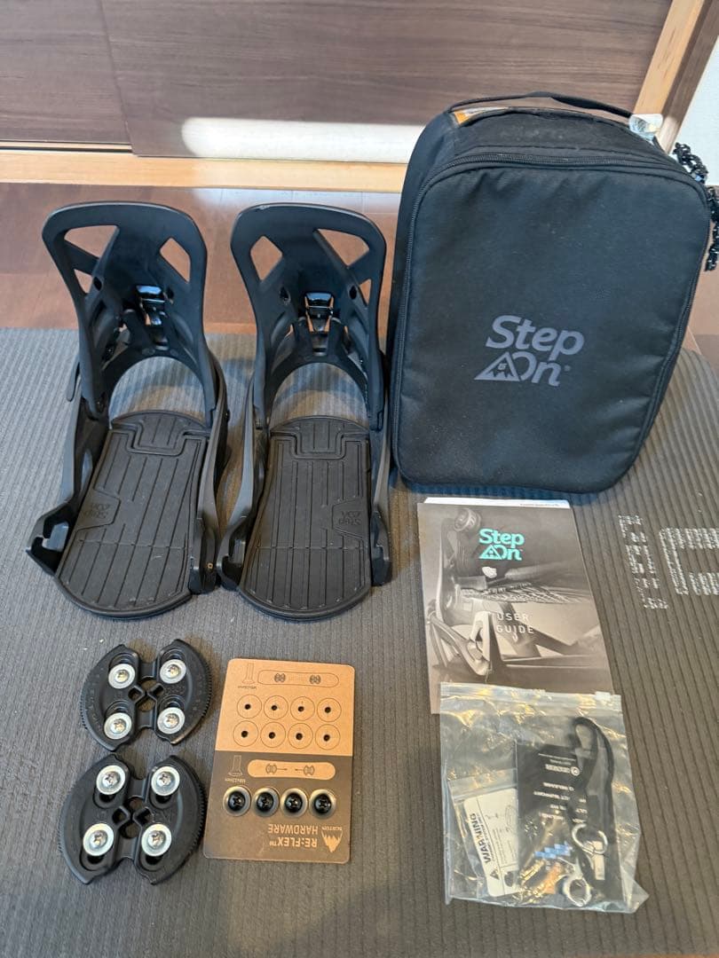 美品⭐︎Burton Step On ビンディング Sサイズ ブラック BURTON（バートン） [日本正規品] スノーボード ビンディング BURTON