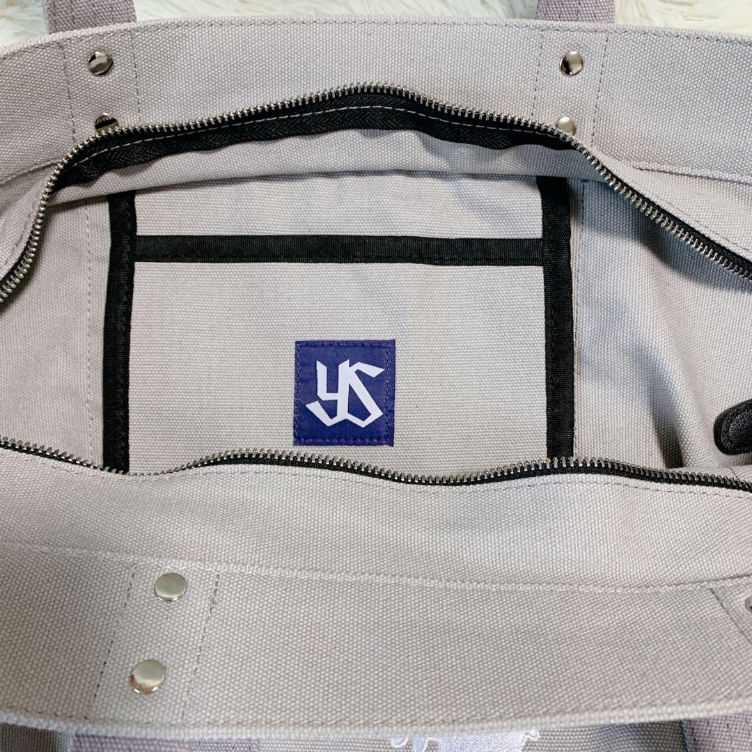 ヤクルトスワローズ つばくろーれん トートバッグ Lサイズ グレー